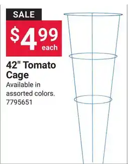 Ace Hardware 42 Tomato Cage offer