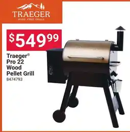 Ace Hardware Traeger Pro 22 Wood Pellet Grill offer