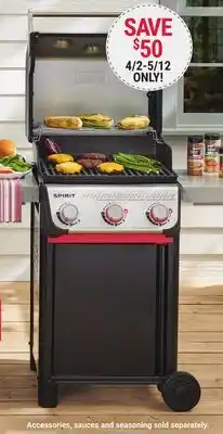 Ace Hardware Weber Spirit E-325 Gas Grill offer