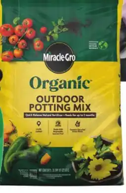 Ace Hardware Miracle-Gro Organic Raised Bed & Garden Soil, Outdoor Potting Mix or Organic Liquid Plant Food offer