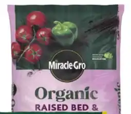 Ace Hardware Miracle-Gro Organic Raised Bed & Garden Soil, Outdoor Potting Mix or Organic Liquid Plant Food offer