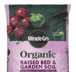 Ace Hardware Miracle-Gro Organic Raised Bed & Garden Soil, Outdoor Potting Mix or Organic Liquid Plant Food offer