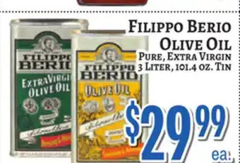 Trade Fair Supermarket Filippo Berio Olive Oil offer