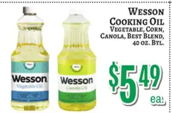 Trade Fair Supermarket Wesson Cooking Oil offer