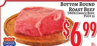 Trade Fair Supermarket BOTTOM ROUND ROAST BEEF offer