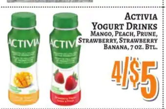 Trade Fair Supermarket ACTIVIA YOGURT DRINKS offer