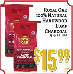 Trade Fair Supermarket Royal Oak 100% Natural Hardwood Lump Charcoal offer