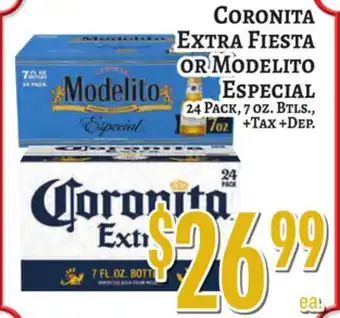 Trade Fair Supermarket Coronita Extra Fiesta OR Modelito Especial offer