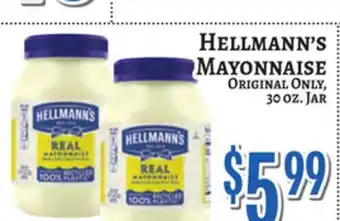 Trade Fair Supermarket HELLMANN'S MAYONNAISE offer