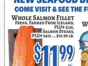 Trade Fair Supermarket WHOLE SALMON FILLET offer