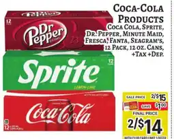 Trade Fair Supermarket Coca-Cola PRODUCTS offer