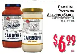 Trade Fair Supermarket Carbone Pasta Or Alfredo Sauce offer