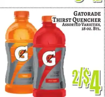 Trade Fair Supermarket GATORADE THIRST QUENCHER offer