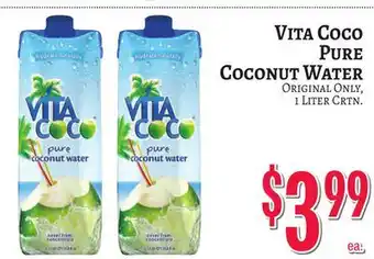 Trade Fair Supermarket Vita Coco PURE Coconut Water offer