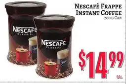Trade Fair Supermarket Nescafé Frappe Instant Coffee offer