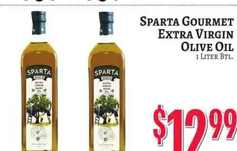 Trade Fair Supermarket Sparta Gourmet Extra Virgin Olive Oil offer