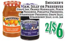 Trade Fair Supermarket Smucker's JAM, JELLY OR PRESERVES offer