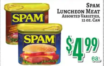 Trade Fair Supermarket SPAM Luncheon Meat offer