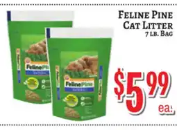Trade Fair Supermarket FELINE PINE CAT LITTER offer