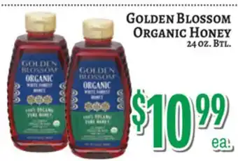Trade Fair Supermarket Golden Blossom Organic Honey offer