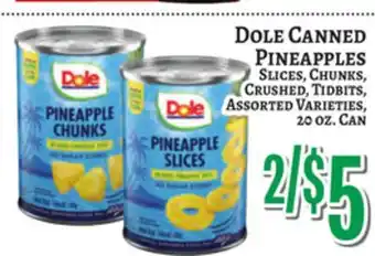 Trade Fair Supermarket Dole Canned Pineapples offer