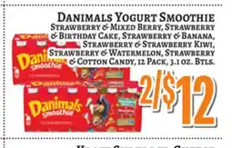 Trade Fair Supermarket DANIMALS YOGURT SMOOTHIE offer