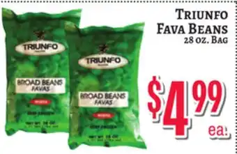 Trade Fair Supermarket Triunfo Fava Beans offer