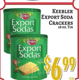 Trade Fair Supermarket Keebler Export Soda Crackers offer