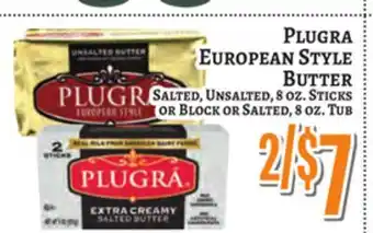 Trade Fair Supermarket PLUGRA EUROPEAN STYLE BUTTER offer
