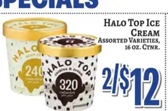 Trade Fair Supermarket HALO TOP ICE CREAM offer