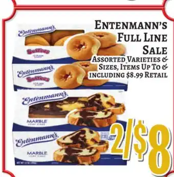 Trade Fair Supermarket Entenmann's FULL LINE Sale offer