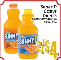 Trade Fair Supermarket Sunny D Citrus Drinks offer