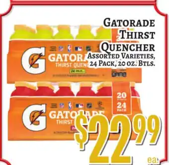 Trade Fair Supermarket GATORADE THIRST QUENCHER offer