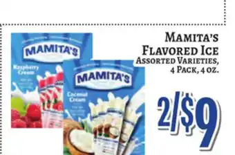 Trade Fair Supermarket Mamita's Flavored Ice offer