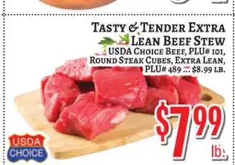Trade Fair Supermarket TASTY & TENDER EXTRA LEAN BEEF STEW offer