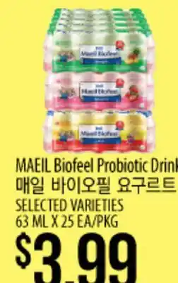 Hmart MAEIL Biofeel Probiotic Drink offer