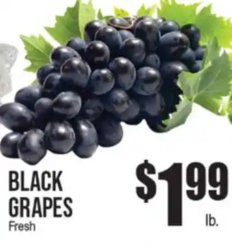 Extra Supermarket BLACK GRAPES offer