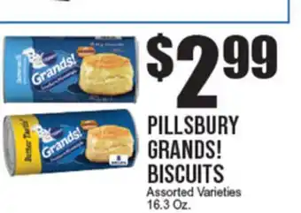Extra Supermarket PILLSBURY GRANDS! BISCUITS offer