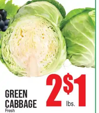 Extra Supermarket GREEN CABBAGE offer
