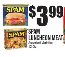 Extra Supermarket SPAM LUNCHEON MEAT offer