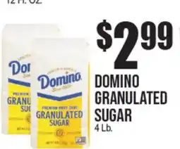 Extra Supermarket DOMINO GRANULATED SUGAR offer