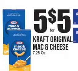 Extra Supermarket KRAFT ORIGINAL MAC & CHEESE offer