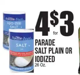 Extra Supermarket PARADE SALT PLAIN OR IODIZED offer