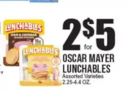 Extra Supermarket OSCAR MAYER LUNCHABLES offer