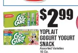 Extra Supermarket YOPLAIT GOGURT YOGURT SNACK offer