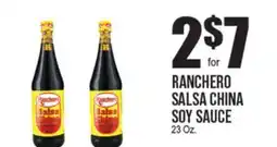 Extra Supermarket RANCHERO SALSA CHINA SOY SAUCE offer