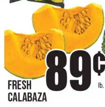 Extra Supermarket FRESH CALABAZA offer