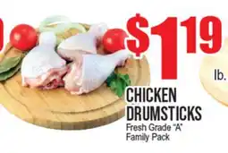 Extra Supermarket CHICKEN DRUMSTICKS offer