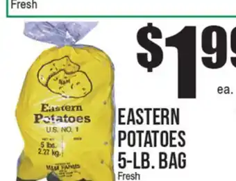 Extra Supermarket EASTERN POTATOES offer