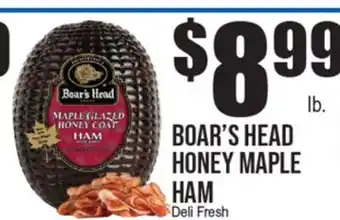 Extra Supermarket BOAR'S HEAD HONEY MAPLE HAM offer